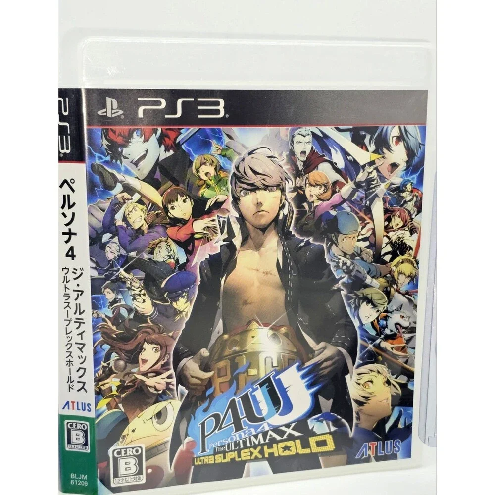 Persona 4: Arena Ultimax (PS3, Japan, 2014) CIB + Collector’s Card Included